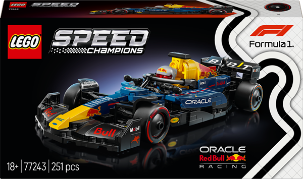 Конструктор LEGO Speed Champions Автомобіль для перегонів F1 Oracle Red Bull Racing RB20, 251 деталь (77243) - Pampik
