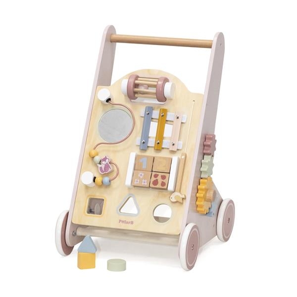 Дитячі ходунки-каталка PolarB з бізібордом (44259) - Pampik