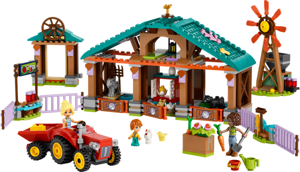 Конструктор LEGO Friends Притулок для сільськогосподарських тварин 489 деталей (42617) - Pampik - 2