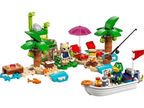 Конструктор LEGO Animal Crossing Острівна екскурсія Kapp'n на човні 233 деталі (77048) - Pampik