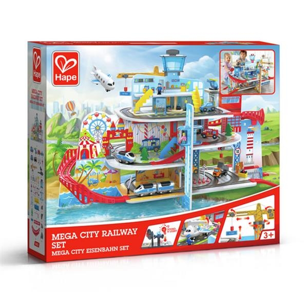 Іграшкова залізниця Hape Місто (E3768) - Pampik - 10