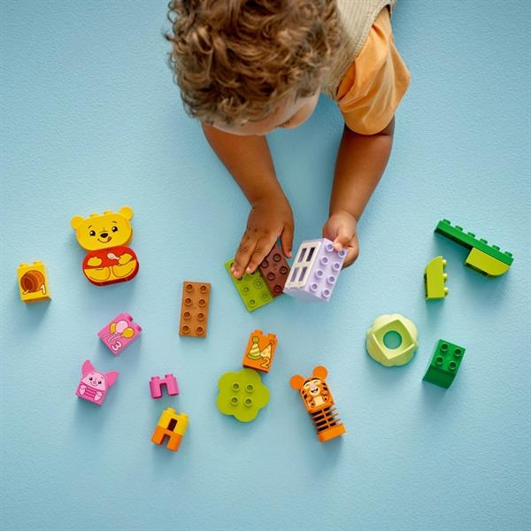 Конструктор LEGO DUPLO Disney День народження Вінні Пуха, 22 деталі (10457) - Pampik - 9