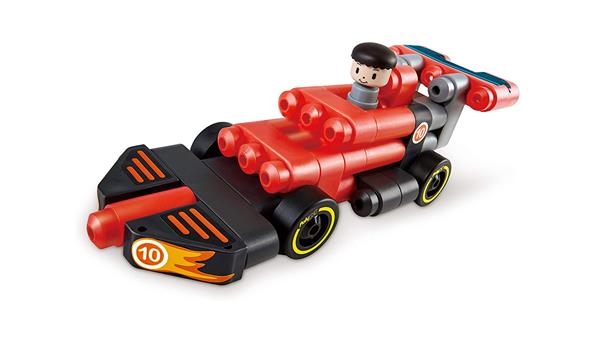 Конструктор PolyM Гоночный автомобиль, 31 деталь (760020) - Pampik - 12