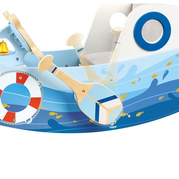 Дитяча гойдалка Hape Капітанський човен (E1214) - Pampik - 4