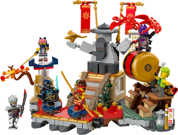 Конструктор LEGO NINJAGO Бойова арена турніру 659 деталей (71818) - Pampik - 4