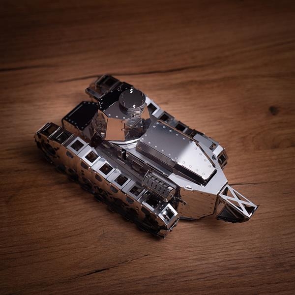 Колекційна модель-конструктор Metal Time Nimble Fighter Танк Renault FT-17 механічний (MT010) - Pampik - 2