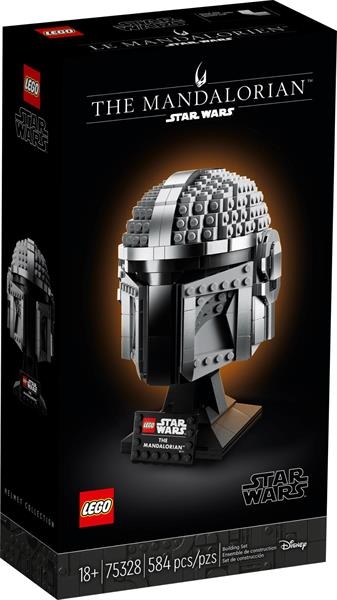 Конструктор LEGO Star Wars Шолом Мандалоріанця 584 деталі (75328) - Pampik - 7