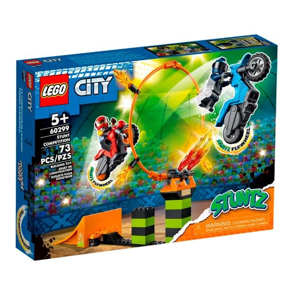 Конструктор LEGO City Stuntz Змагання каскадерів 73 деталі (60299) - Pampik - 11
