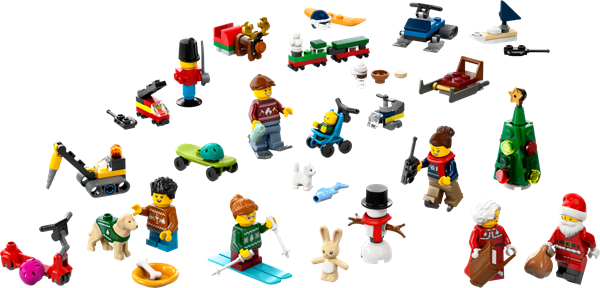 Різдвяний адвент-календар 2024 LEGO City 195 деталей (60436) - Pampik - 9