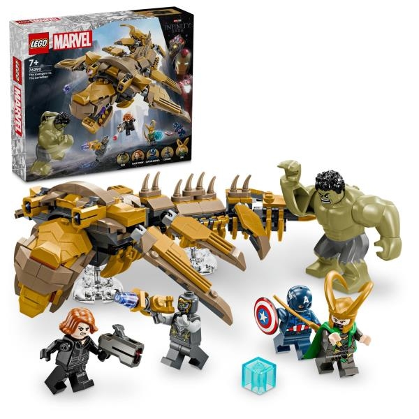 Конструктор LEGO Super Heroes Месники проти Левіафана 347 деталей (76290) - Pampik