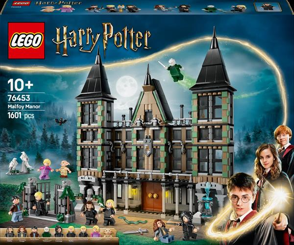 Конструктор LEGO Harry Potter Маєток родини Мелфой 1601 деталь (76453) - Pampik
