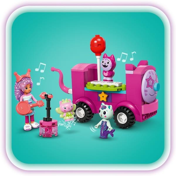 Конструктор LEGO Святкова кімната Ґаббі Gabby's Dollhouse 252 деталі (10797) - Pampik - 3