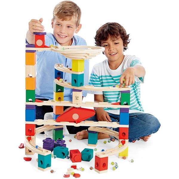 Конструктор-лабиринт Hape Quadrilla Ускорение, 136 элементов (E6007) - Pampik - 5