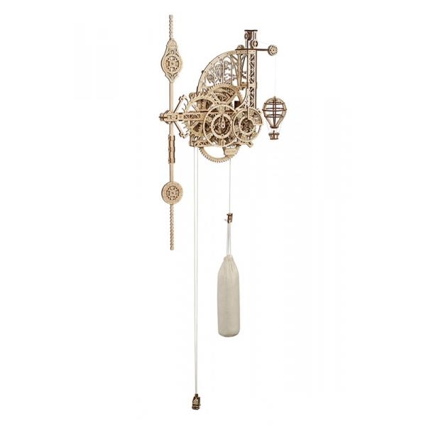 Деревянный механический 3D конструктор Ugears Аэро Часы (70154) - Pampik - 5