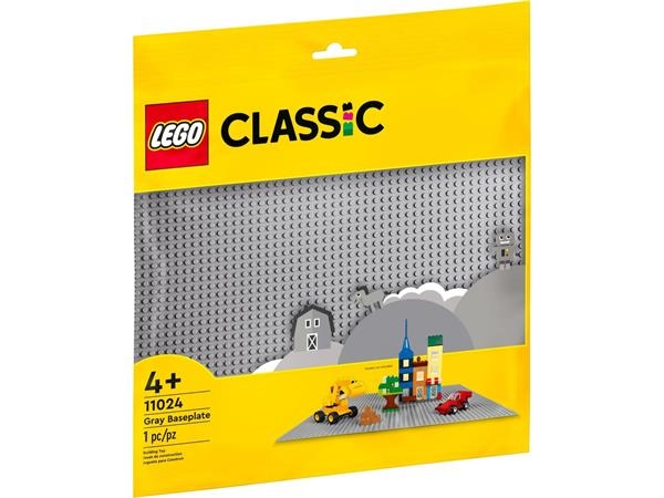 Конструктор LEGO Classic Базова пластина сірого кольору (11024) - Pampik - 4