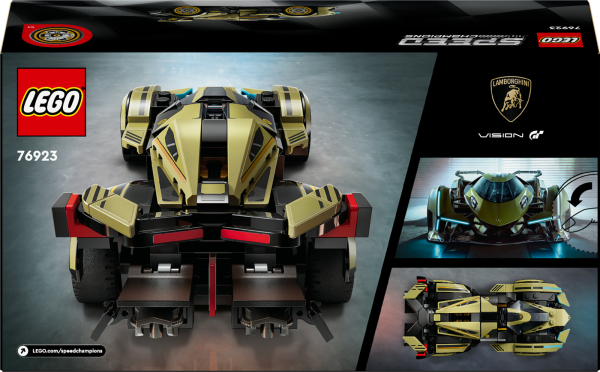 Конструктор LEGO Speed Champions Суперкар Lamborghini Lambo V12 Vision GT 230 деталей (76923) - Pampik