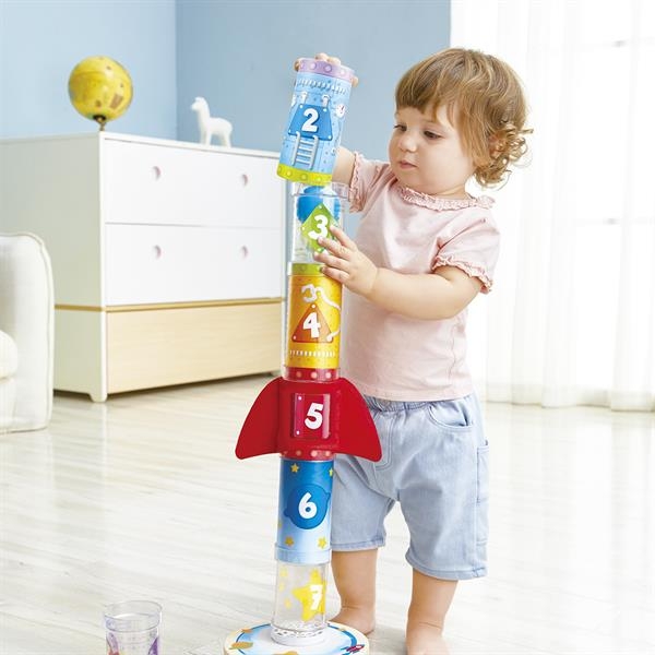 Іграшка Hape Ракета з м'ячиками (E0387B) - Pampik - 7