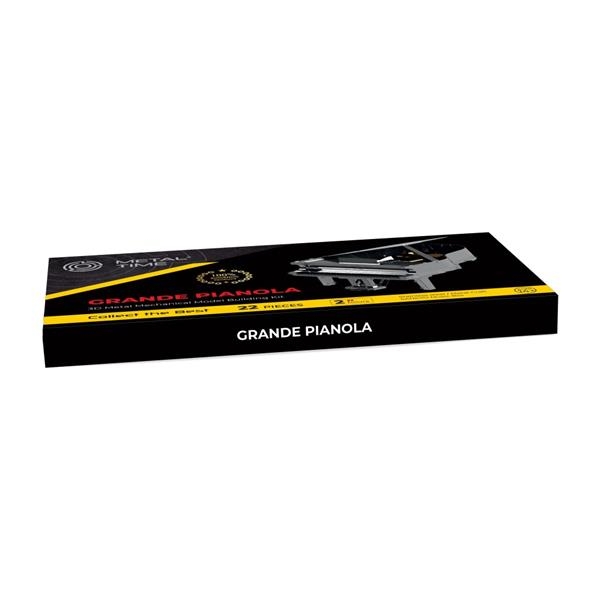 Колекційна модель-конструктор Metal Time Рояль, зі звуком (MT011) - Pampik - 12