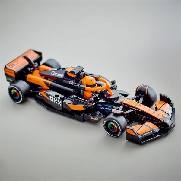 Конструктор LEGO Speed Champions Автомобіль для перегонів McLaren F1 Team MCL38, 269 деталей (77251) - Pampik - 8