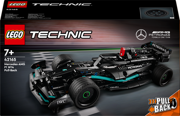 Конструктор LEGO Technic Mercedes-AMG F1 W14 E Performance Pull-Back 240 деталей (42165) - Pampik