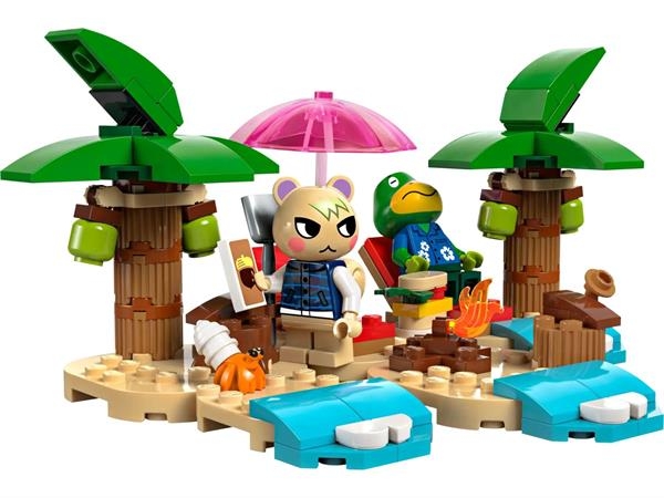 Конструктор LEGO Animal Crossing Острівна екскурсія Kapp'n на човні 233 деталі (77048) - Pampik - 7