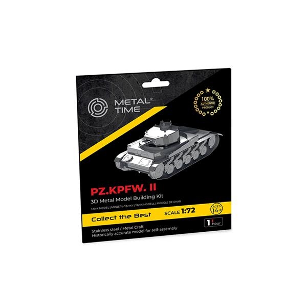 Колекційна модель-конструктор Metal Time Танк Pz.Kpfw. II (MT060) - Pampik - 7