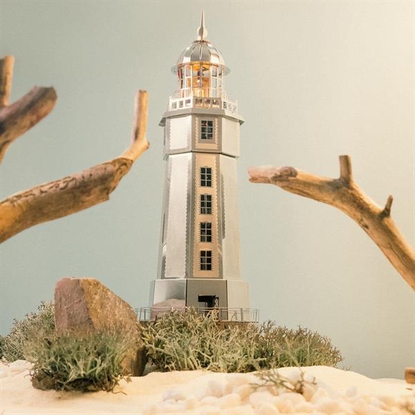 Колекційна модель-конструктор Metal Time Sailor's Companion Маяк із підсвіткою, 31 деталь (MT002) - Pampik - 9