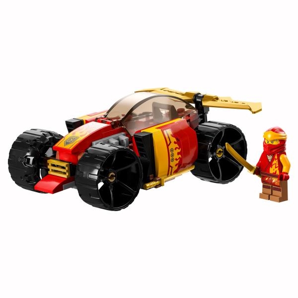 Конструктор LEGO NINJAGO Гоночний автомобіль ніндзя Кая ЕВО 94 деталі (71780) - Pampik - 7