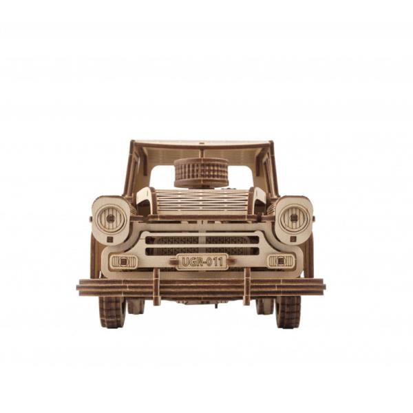 Деревянный механический 3D конструктор Ugears Пикап Лесоруб (70171) - Pampik - 3