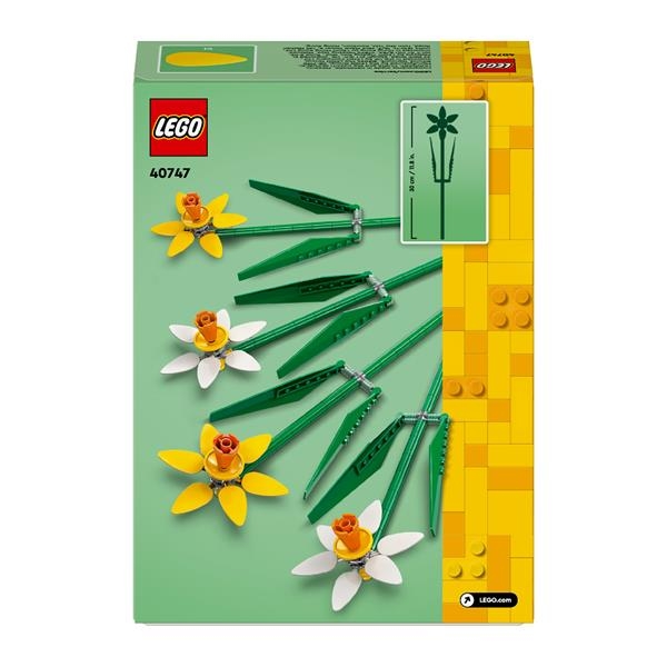 Конструктор LEGO Botanicals Нарциси 216 деталей (40747) - Pampik - 2
