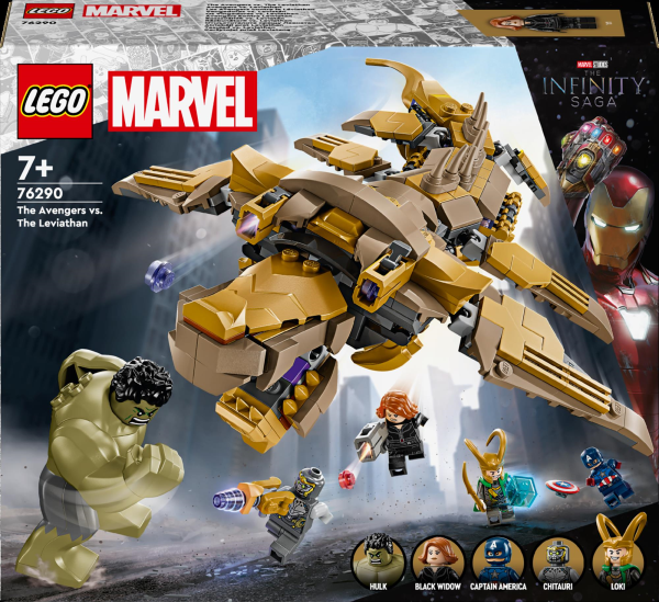 Конструктор LEGO Super Heroes Месники проти Левіафана 347 деталей (76290) - Pampik - 2