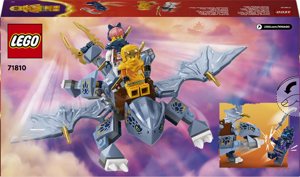 Конструктор LEGO NINJAGO Молодий дракон Рію 132 деталі (71810) - Pampik - 3