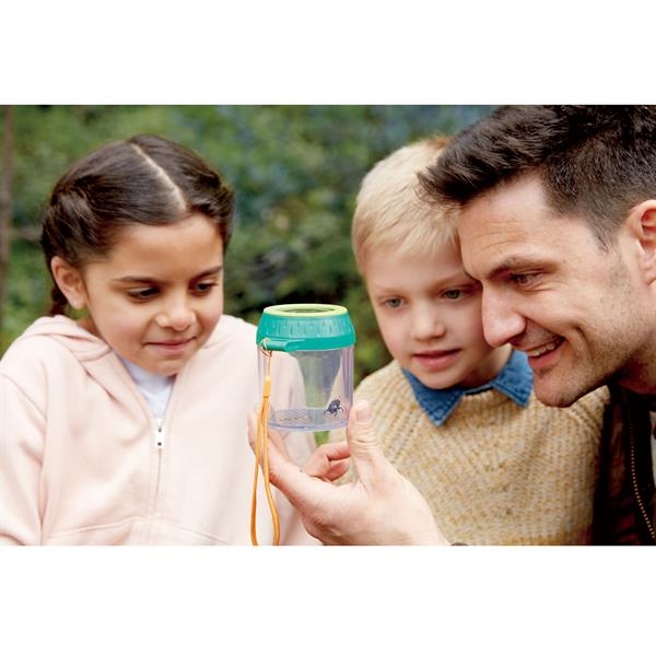 Набор естествоиспытателя Hape Nature Fun Контейнер для насекомых с лупой (E5577) - Pampik