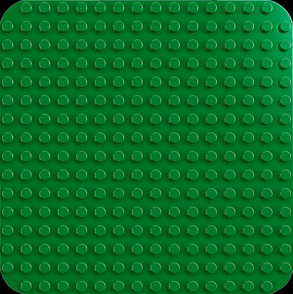 Конструктор LEGO DUPLO Зелена будівельна пластина 1 деталь (10460) - Pampik - 4