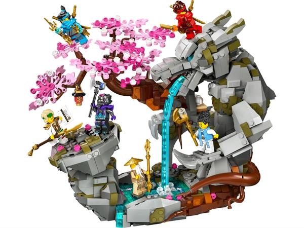 Конструктор LEGO NINJAGO Храм каменю дракона 1212 деталей (71819) - Pampik