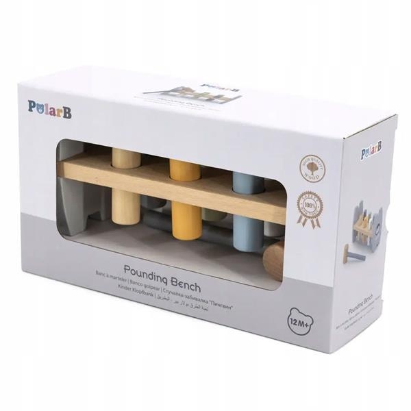 Деревянная стучалка PolarB Пингвинчик (44207) - Pampik - 3