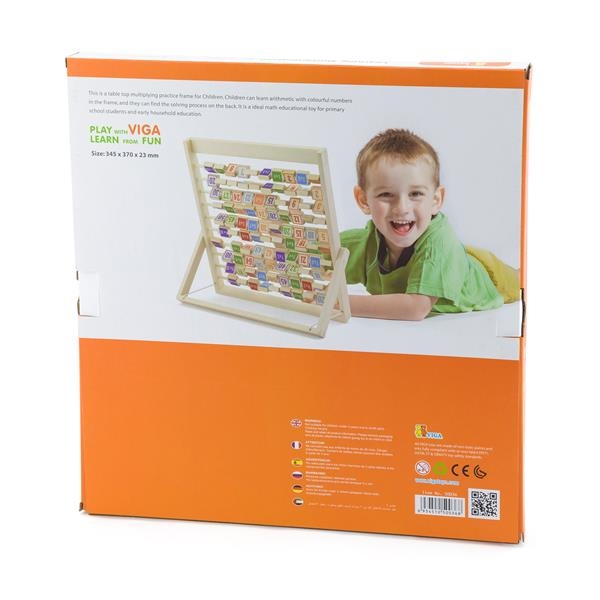 Деревянная игра Viga Toys Изучаем умножение (50036) - Pampik - 3