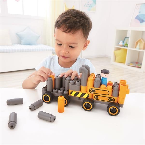 Конструктор PolyM Строительная техника, 43 деталь (760021) - Pampik - 2