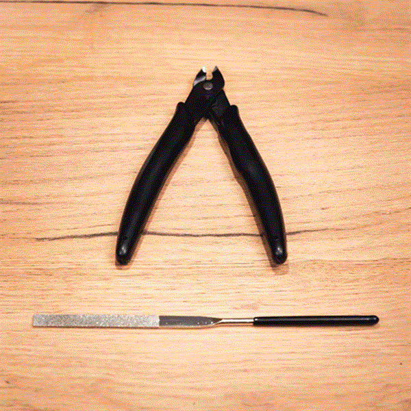 Набір інструментів для складання моделей Metal Time Basic Cutters Toolkit, кусачки та надфіль (CTRS-2) - Pampik - 3