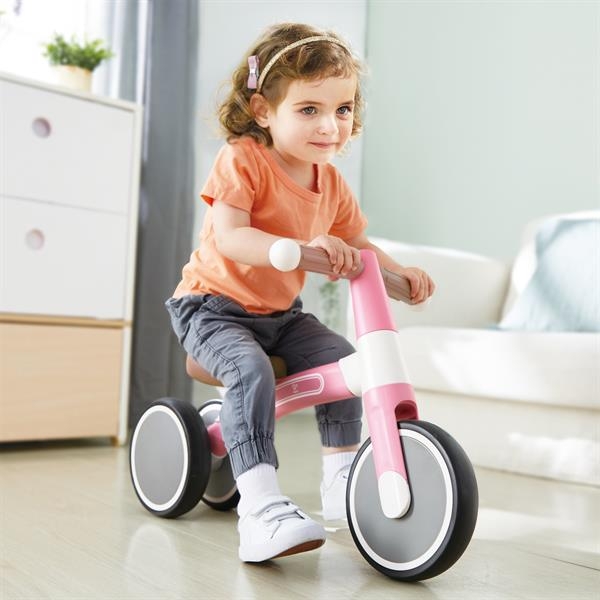 Біговел Hape Перша поїздка триколісний 7" рожевий (E0105) - Pampik