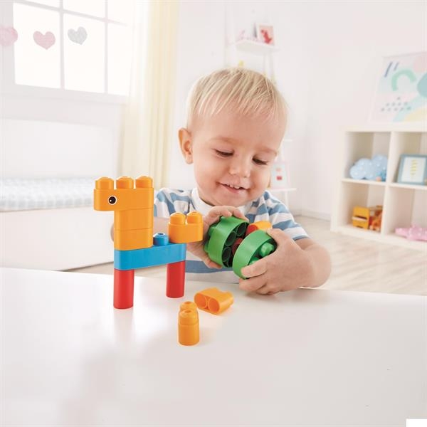 Конструктор PolyM Птицы и зверьки, 13 деталей (760002) - Pampik - 2