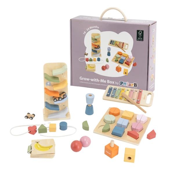 Набор игрушек PolarB Растем вместе 1,5-2 года (44264FSC) - Pampik