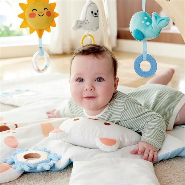 Развивающий коврик Hape Полярный мишка (E0074) - Pampik - 5