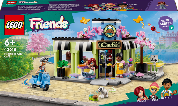 Конструктор LEGO Friends Кав'ярня Хартлейк-Сіті 426 деталей (42618) - Pampik - 2