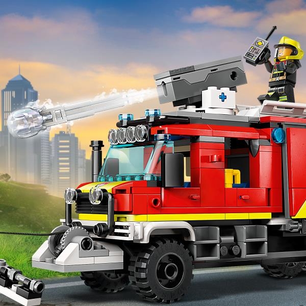 Конструктор LEGO City Fire Department Пожежна машина 502 деталі (60374) - Pampik - 7