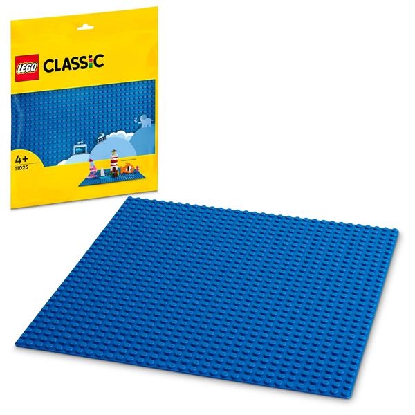 Конструктор LEGO Classic Базова пластина синього кольору (11025) - Pampik