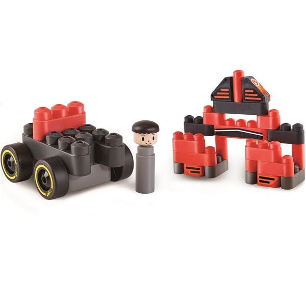 Конструктор PolyM Гоночный автомобиль, 31 деталь (760020) - Pampik - 4