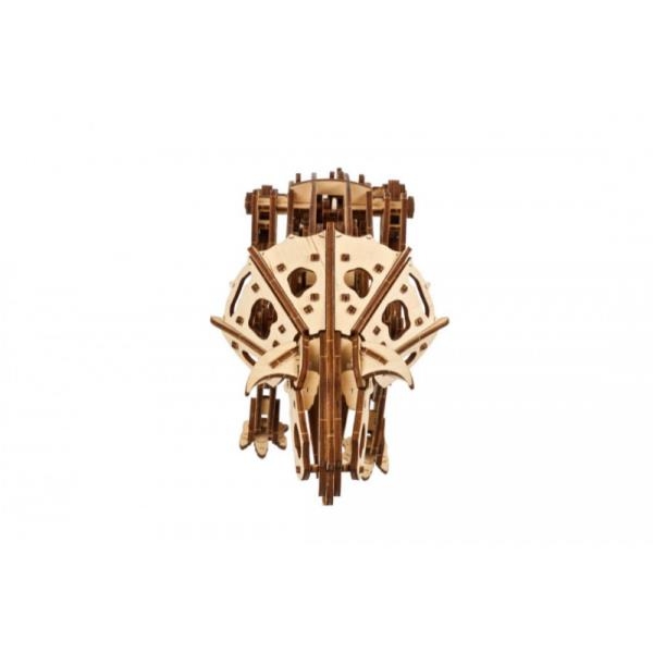 Деревянный механический 3D конструктор Ugears Трицератопс (70211) - Pampik - 7