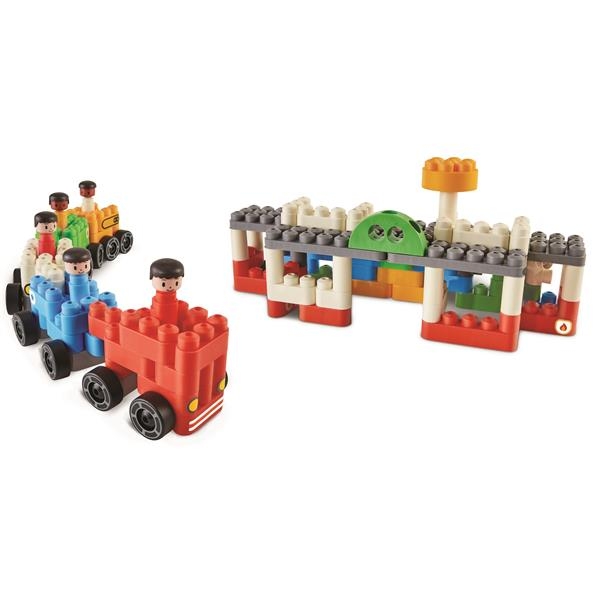 Конструктор PolyM Міська техніка 130 деталей (760024) - Pampik - 7