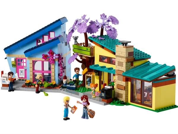 Конструктор LEGO Friends Родинні будинки Оллі й Пейслі (42620) - Pampik - 3